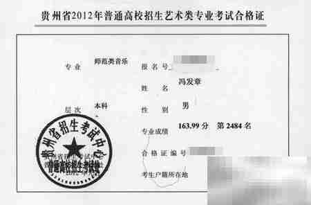 艺术生合格证与联考详解