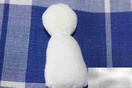 雪人布偶DIY教程