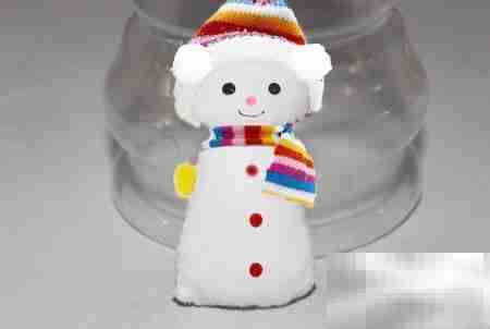 雪人布偶DIY教程