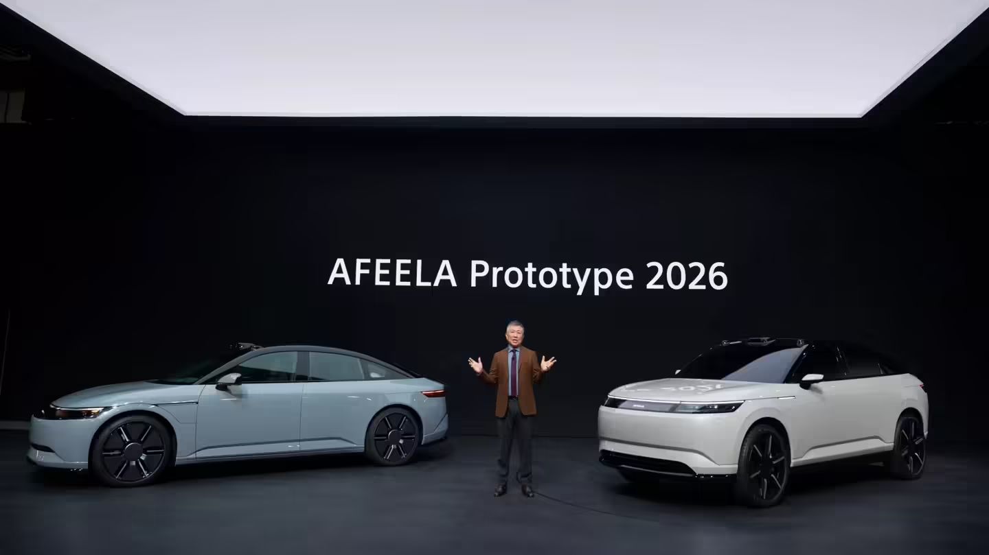 Afeela 首款纯电 SUV 于CES2026首秀
