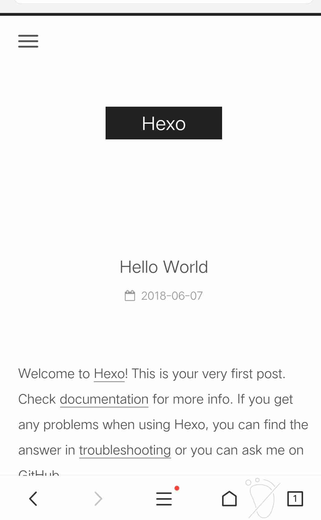 手把手搭建个人博客「图文教程」