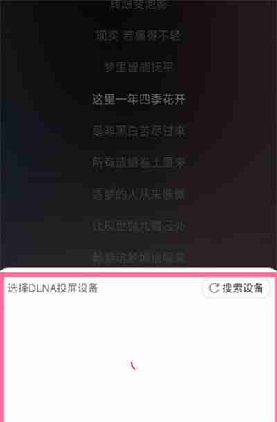 网易云音乐怎么投屏