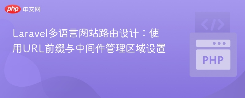 Laravel多语言路由设计：URL前缀与中间件应用