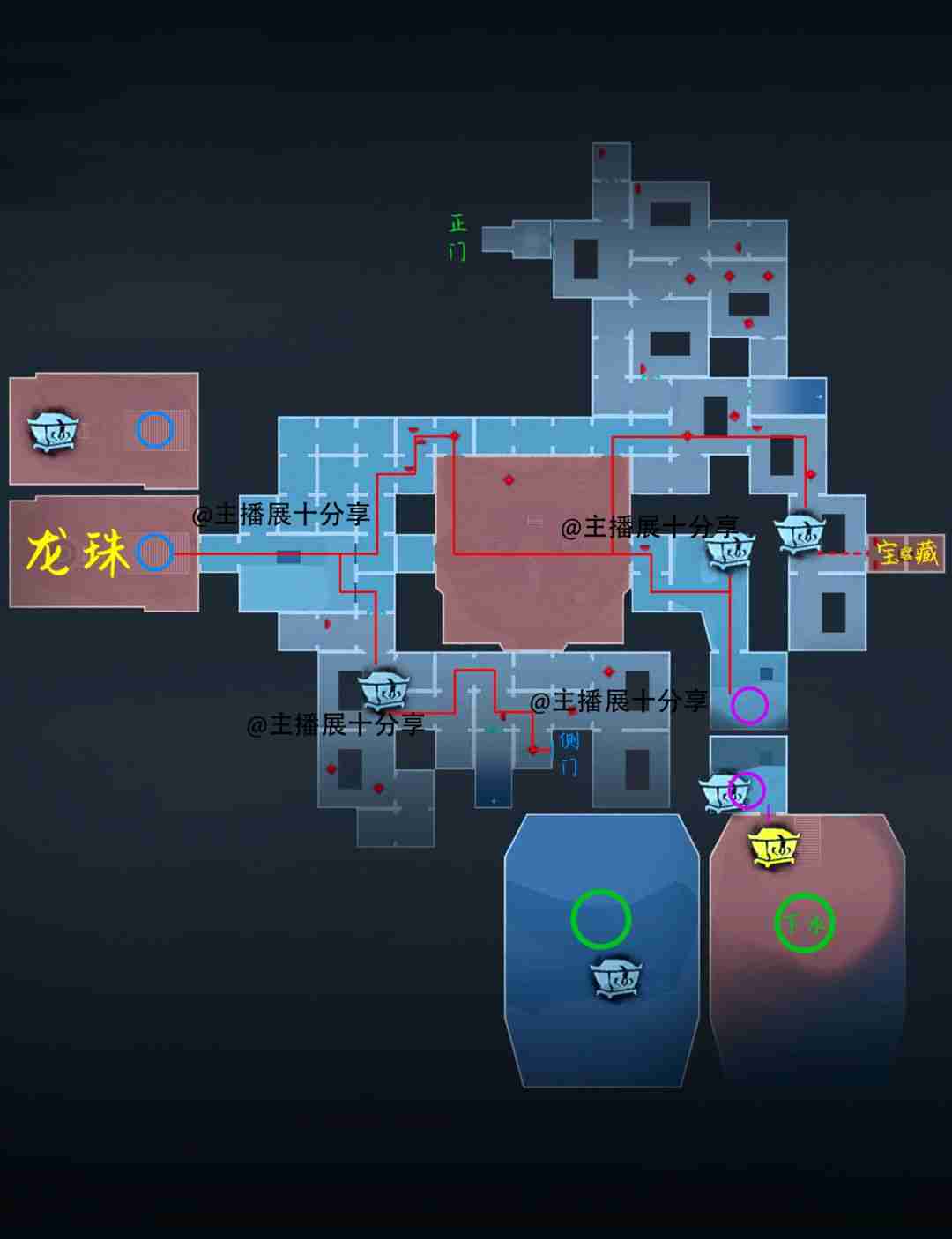 超自然行动组昆仑秘境极限侧门在【右】全地图小抄