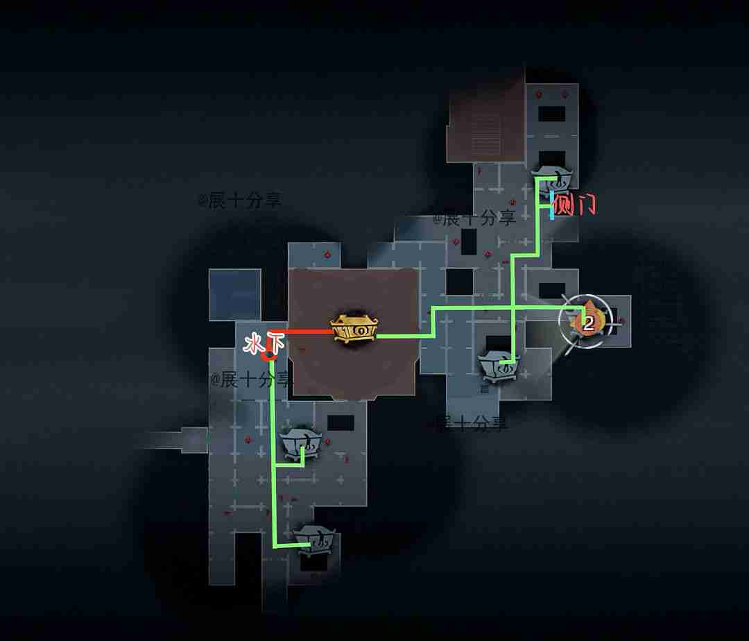 超自然行动组昆仑秘境极限侧门在【右】全地图小抄