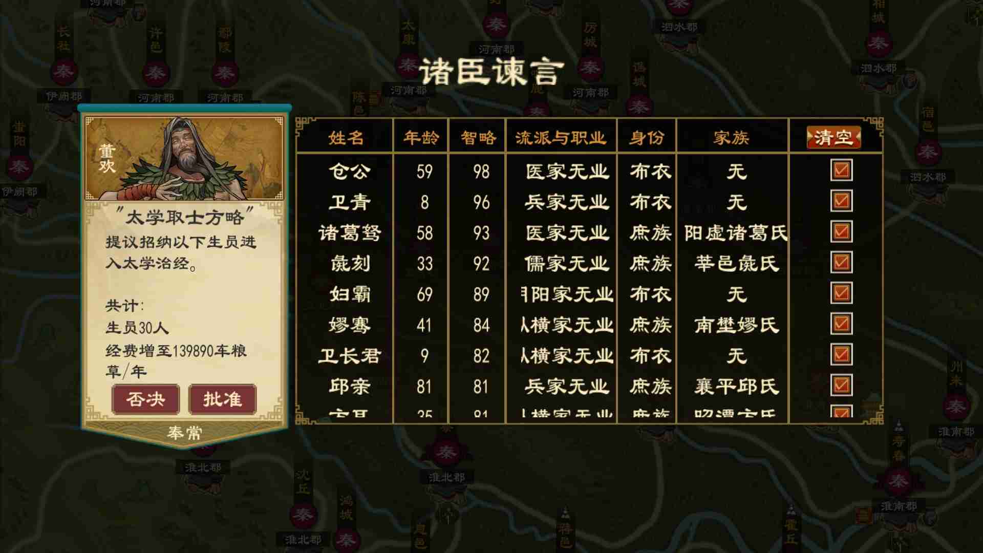 《大周列国志》太学系统功能介绍