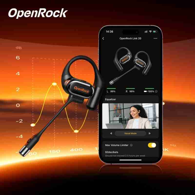 定义新通话！开石首创磁吸咪杆开放式耳机，Kickstarter首发