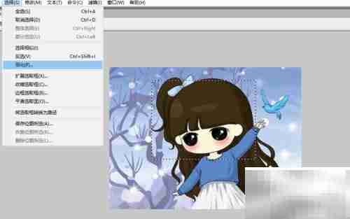 Fireworks图片羽化技巧