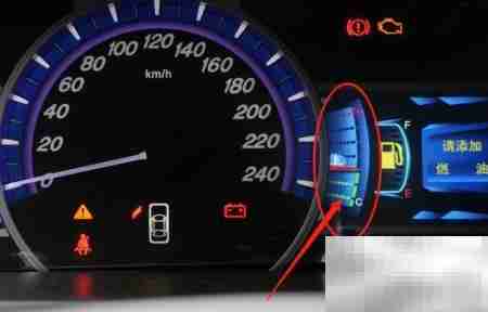 比亚迪S6仪表盘参数解读