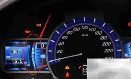 比亚迪S6仪表盘参数解读