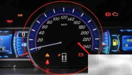 比亚迪S6仪表盘参数解读