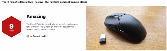 IGN 9分新鼠标！性能手感双绝！