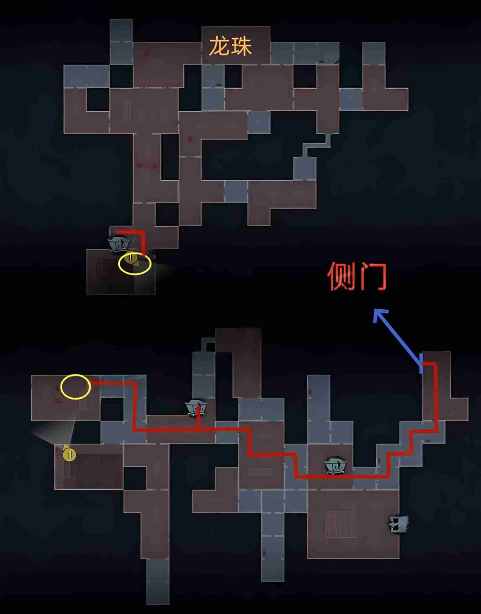 超自然行动组精绝古城困难┗型全地图小抄