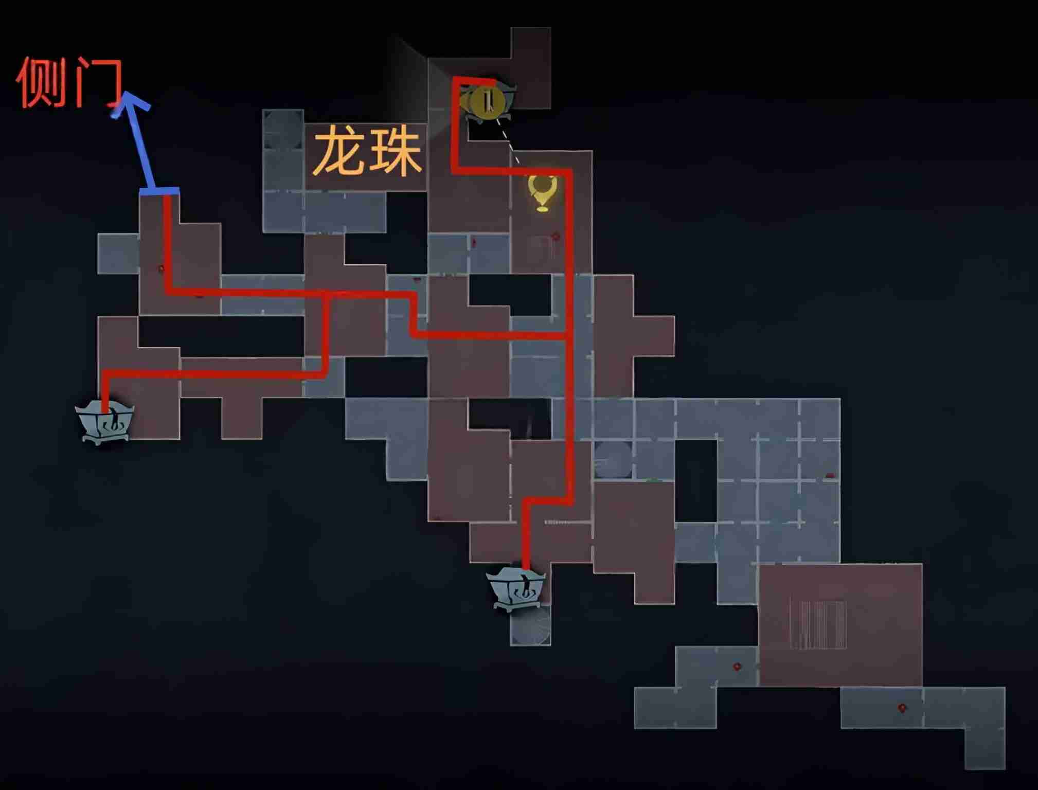 超自然行动组精绝古城困难┗型全地图小抄