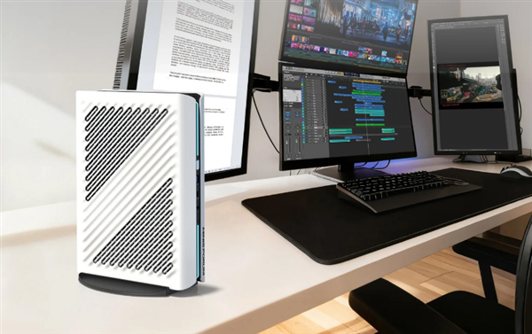 铭凡发布原子侠G1 Pro迷你机：锐龙9 8945HX 纯白机身仅3.8L