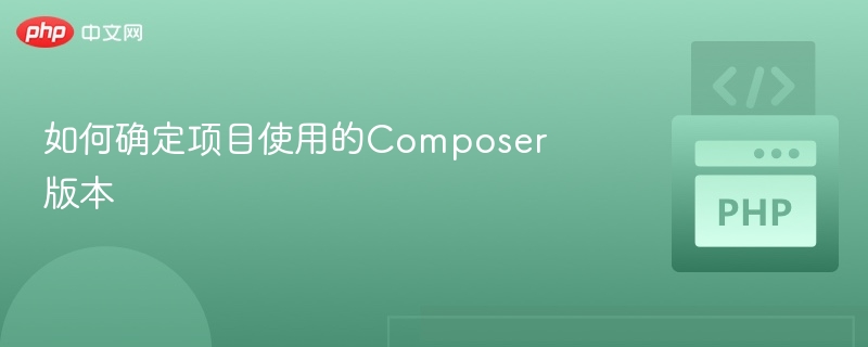 如何查看项目使用的Composer版本