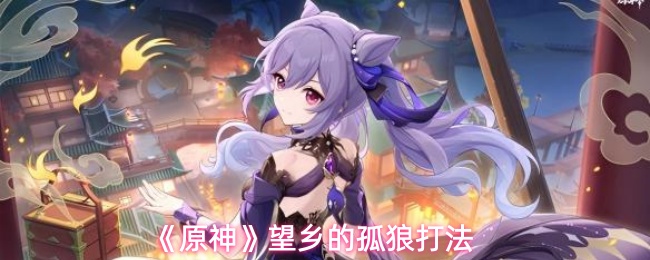 《原神》望乡的孤狼打法