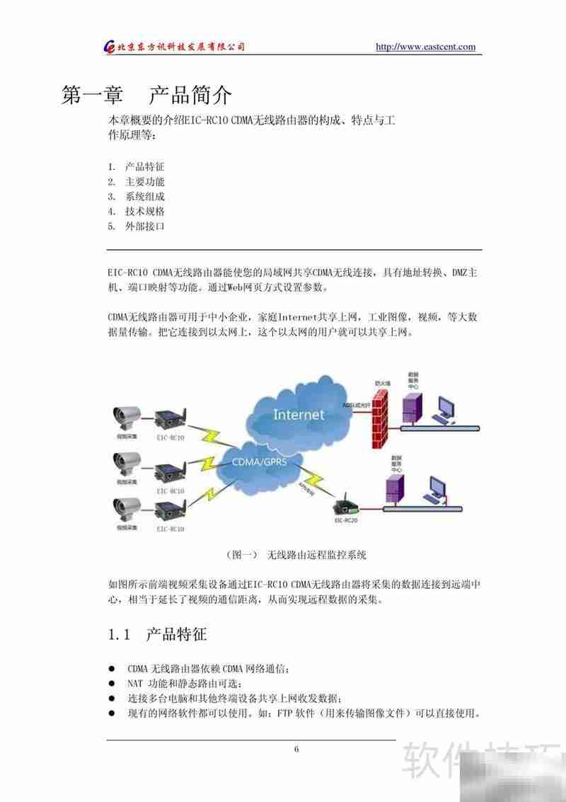 EIC-RC10 CDMA路由使用指南
