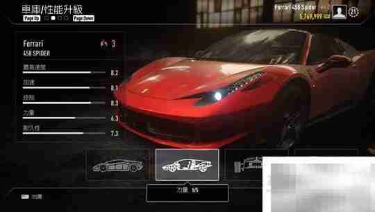 极品飞车18全车改造终极数值