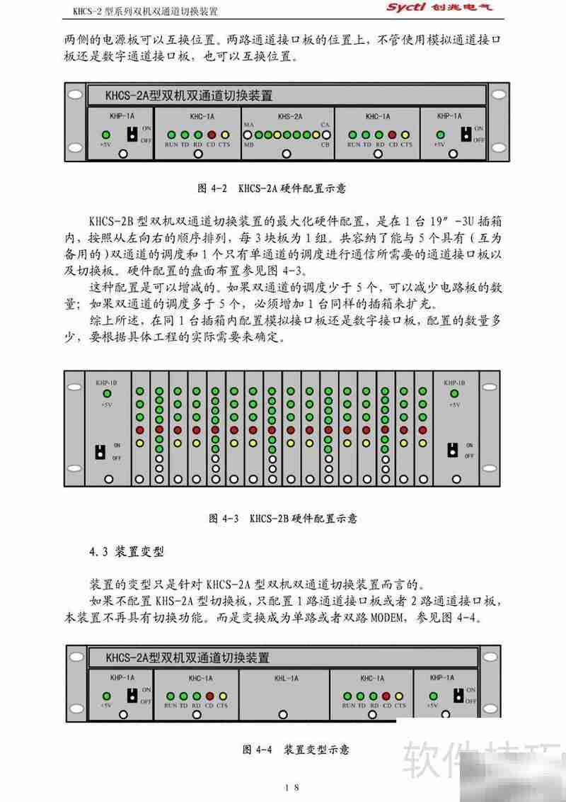 KHCS双机切换装置说明