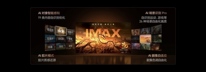 海信E8QPro系统协同打造百吋画质