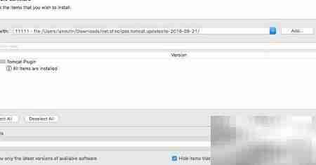 MAC安装Tomcat插件教程