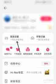 华为音乐播放器如何调整音效