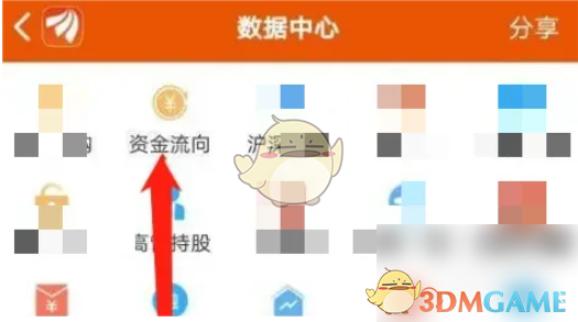 《东方财富》查看资金流向方法