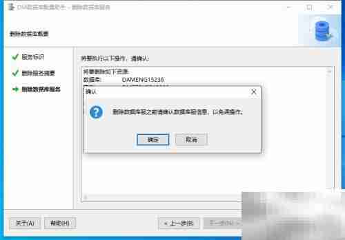 达梦数据库删除实例服务指南