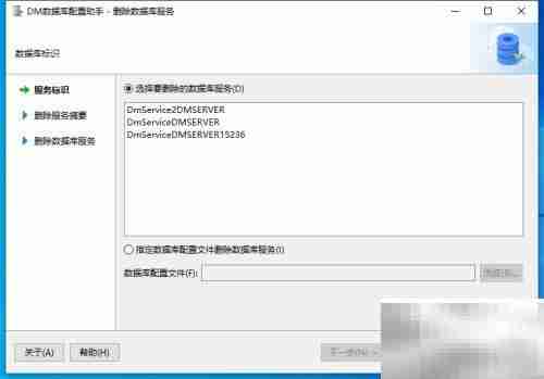 达梦数据库删除实例服务指南