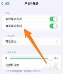 如何关闭iphone14pro静音模式震动