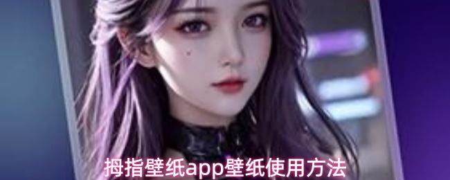 拇指壁纸app壁纸使用方法