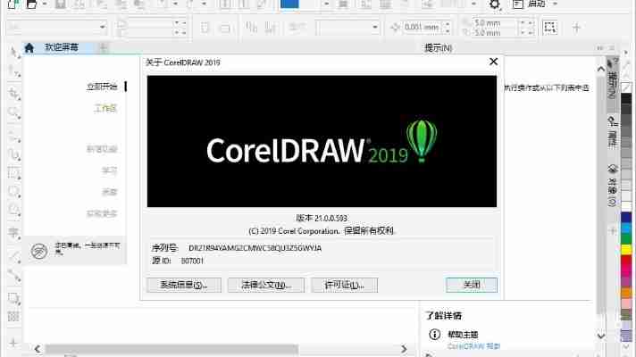 coreldraw2019注册机免费下载:永久激活工具与安装教程