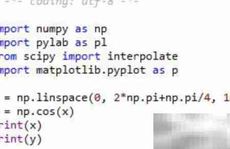 Python实现三次样条插值