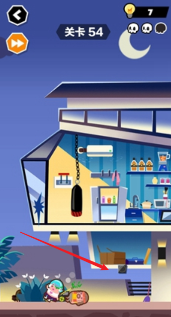 《谁也别想跑》第54关通关攻略