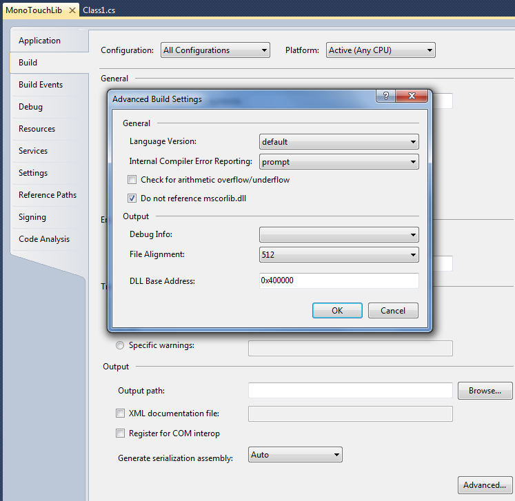 让 VS 编译 MonoTouch 项目源文件不再出错