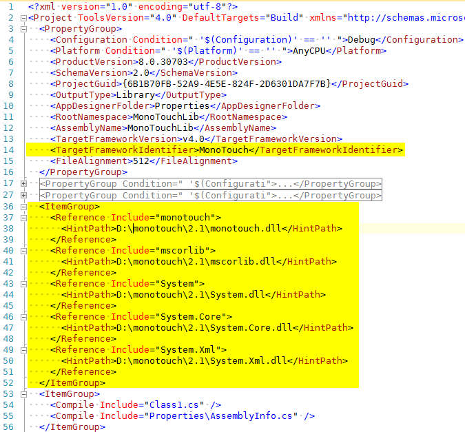 让 VS 编译 MonoTouch 项目源文件不再出错
