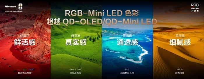 海信RGB-MiniLED黑曜屏Ultra画质解析