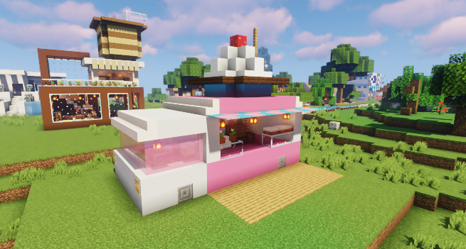 《我的世界：移动版》冰淇淋车改造方案