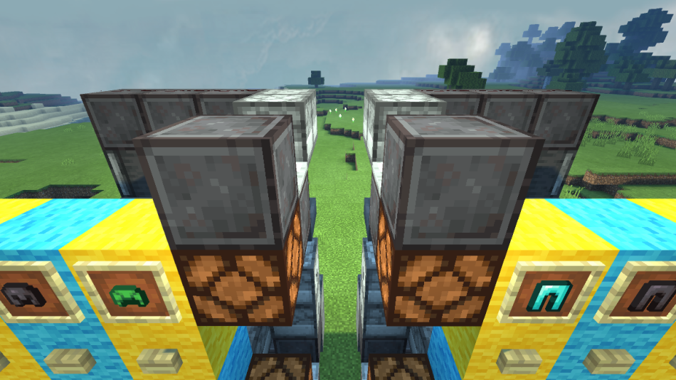 《我的世界：移动版》自选换装间搭建教程