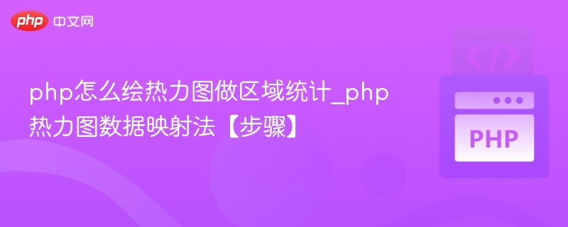 PHP绘制热力图区域统计方法详解