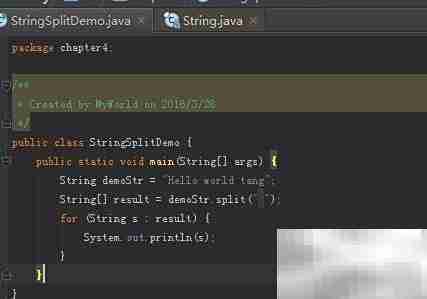 深入解析String的split方法