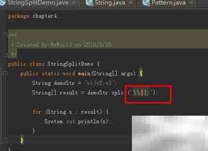 深入解析String的split方法