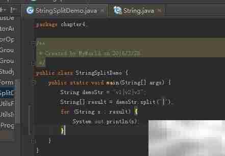 深入解析String的split方法