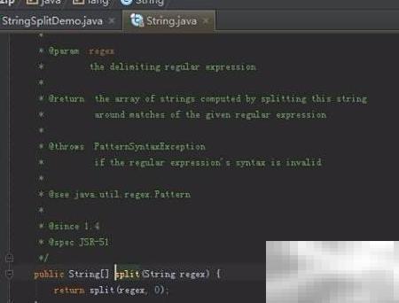 深入解析String的split方法