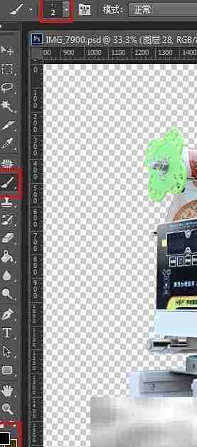 PS精修商品图对比调整