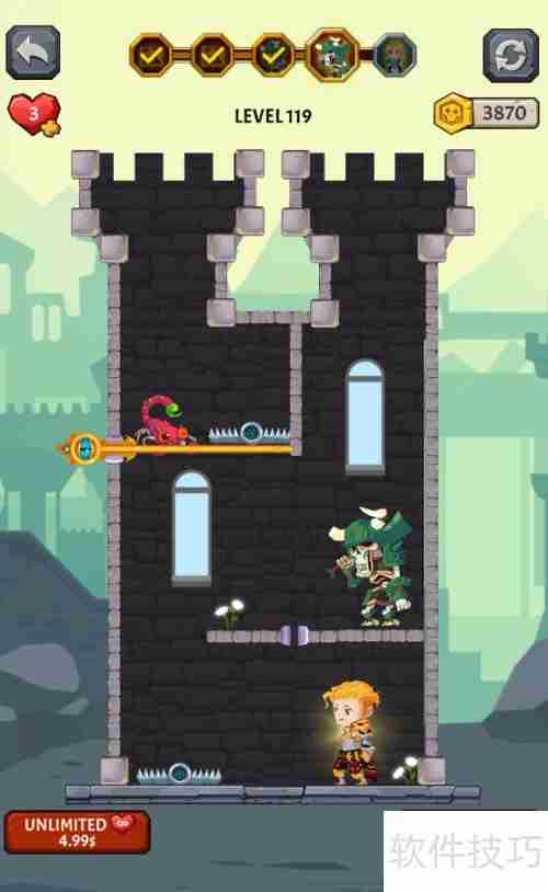 Tap Litter Fighter 119关通关技巧