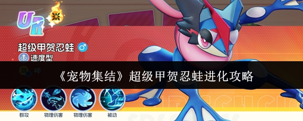 《宠物集结》超级甲贺忍蛙进化攻略
