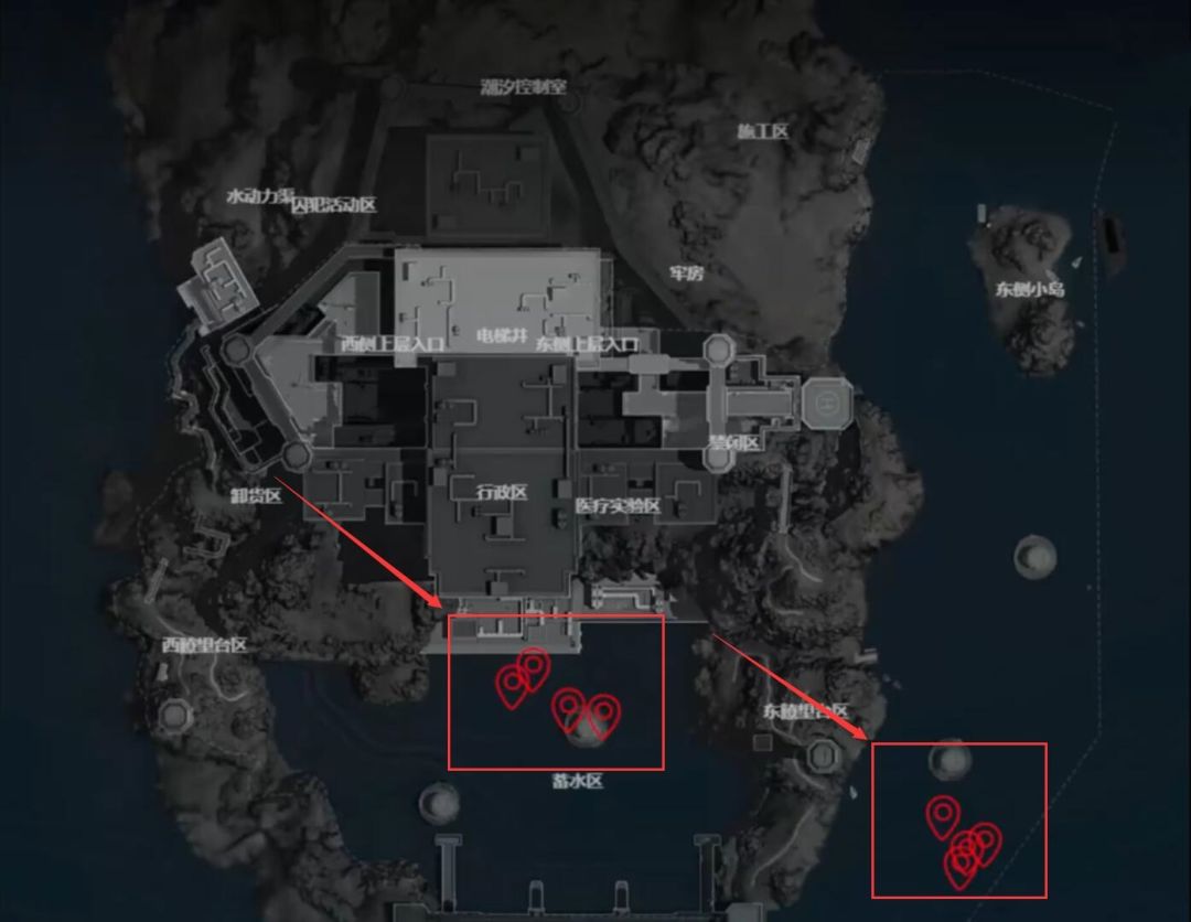 三角洲行动海底捞联动容器三角蚌全位置大全