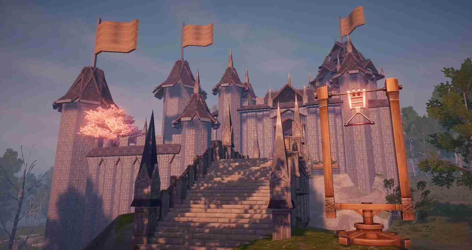 《荒原曙光》城堡建造方法